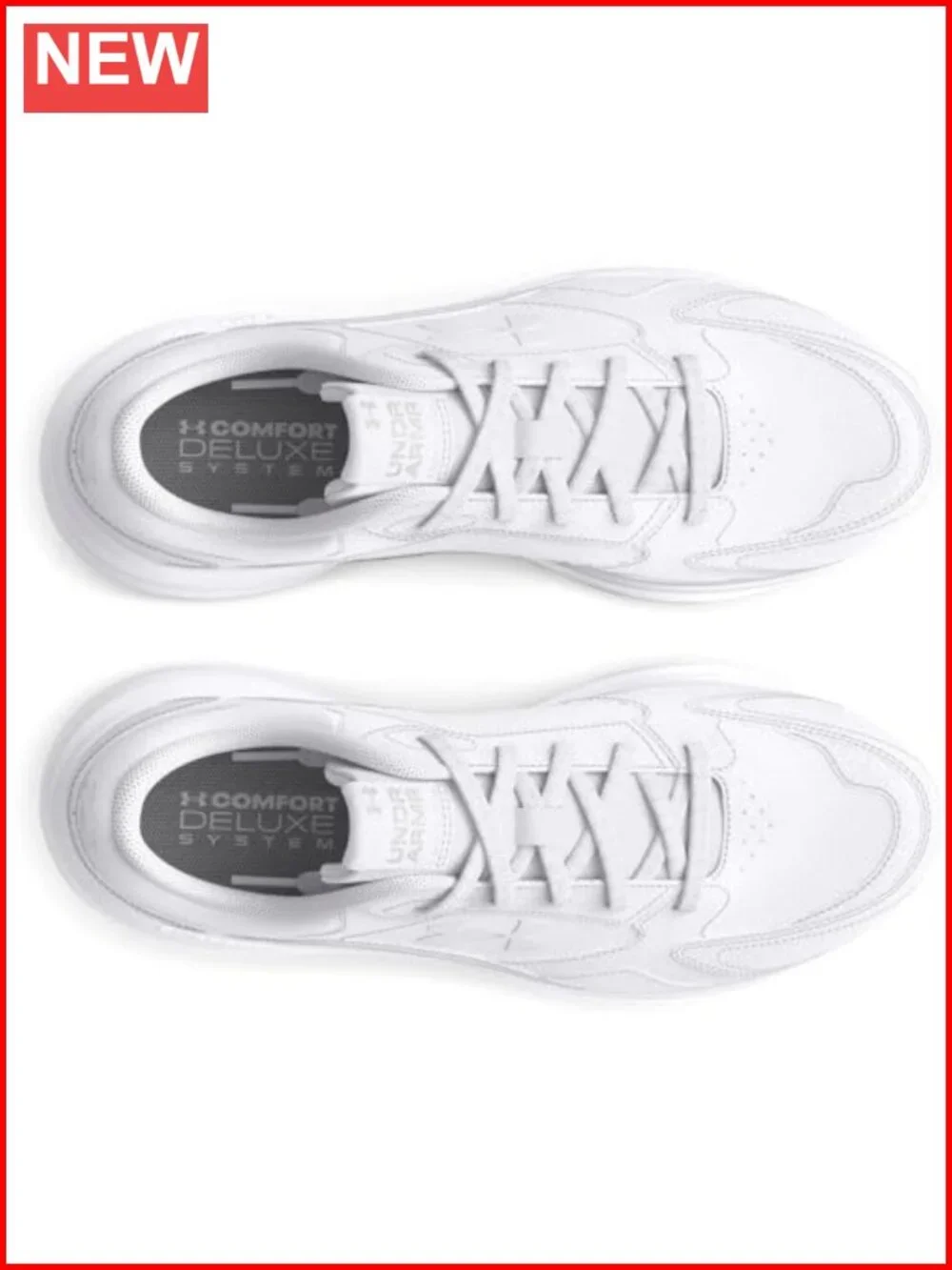 Leather Lace-Up Athletic Sneakers Running Shoes